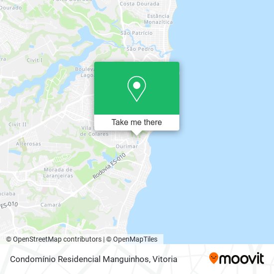Condomínio Residencial Manguinhos map