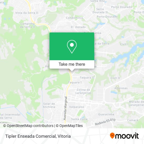 Tipler Enseada Comercial map
