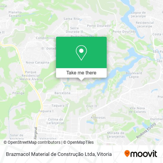 Brazmacol Material de Construção Ltda map