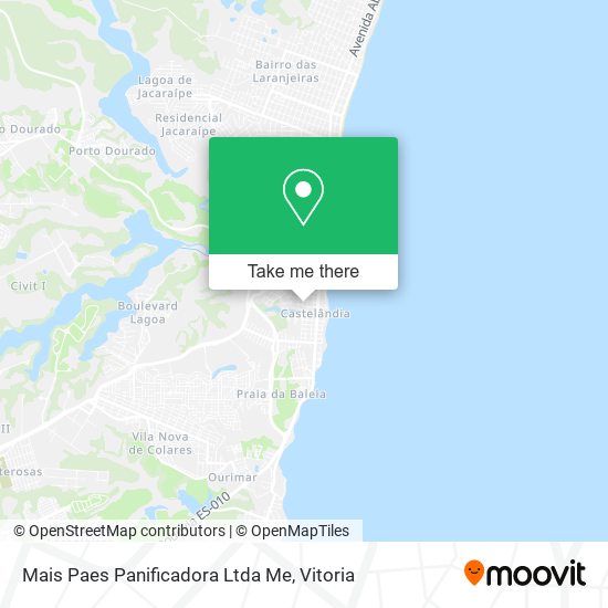 Mais Paes Panificadora Ltda Me map