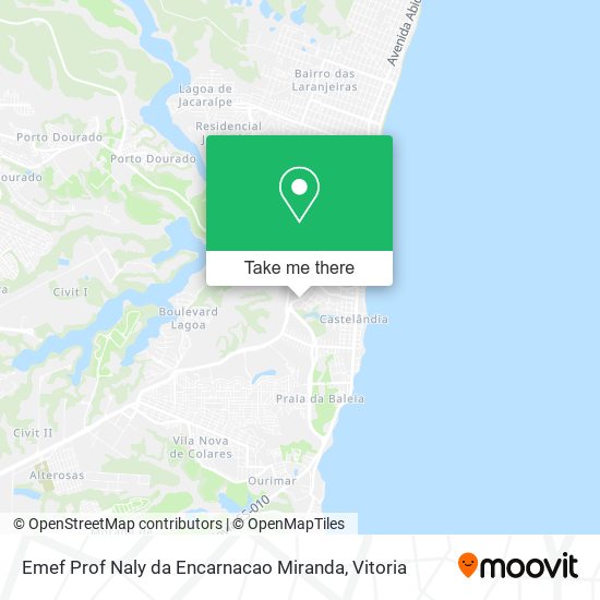 Emef Prof Naly da Encarnacao Miranda map