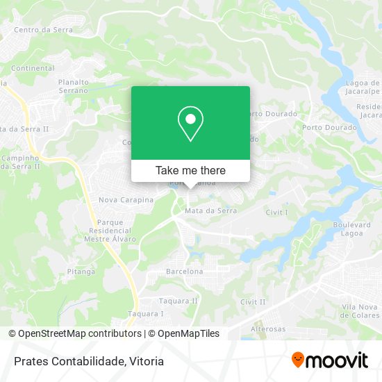 Prates Contabilidade map