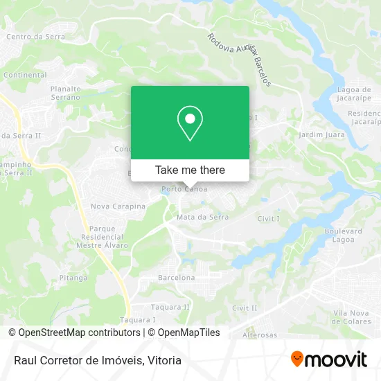 Raul Corretor de Imóveis map