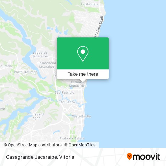 Casagrande Jacaraipe map
