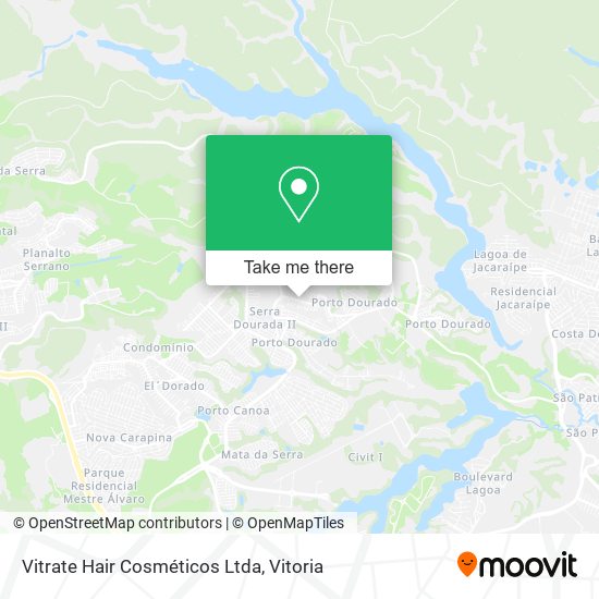 Vitrate Hair Cosméticos Ltda map