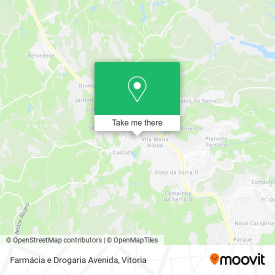 Farmácia e Drogaria Avenida map