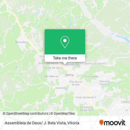 Assembleia de Deus/ J. Bela Vista map