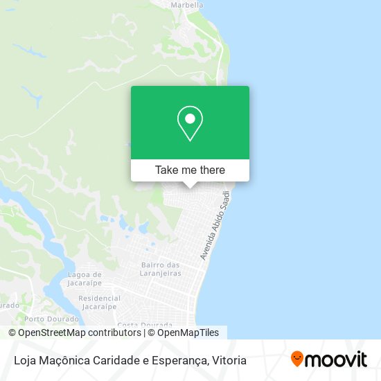 Loja Maçônica Caridade e Esperança map