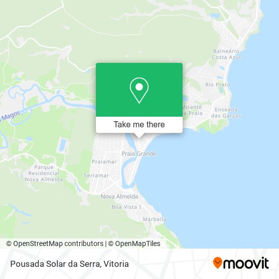 Pousada Solar da Serra map