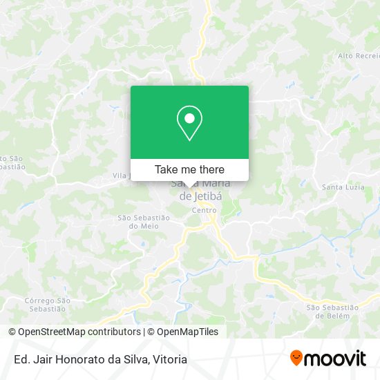 Ed. Jair Honorato da Silva map