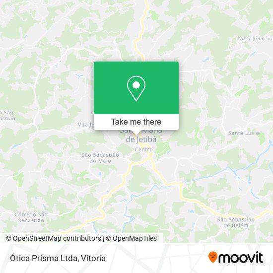 Mapa Ótica Prisma Ltda
