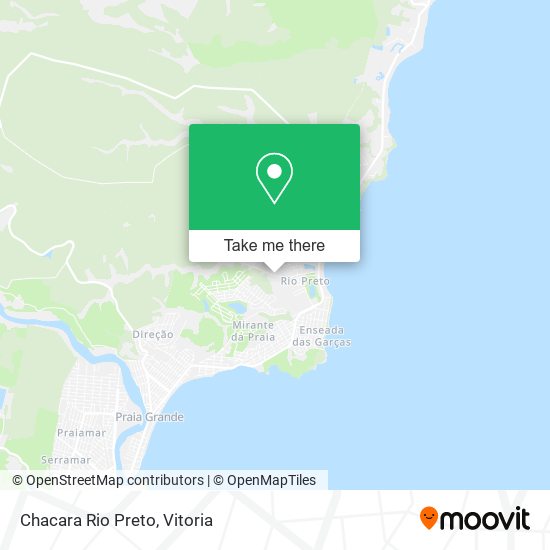 Chacara Rio Preto map