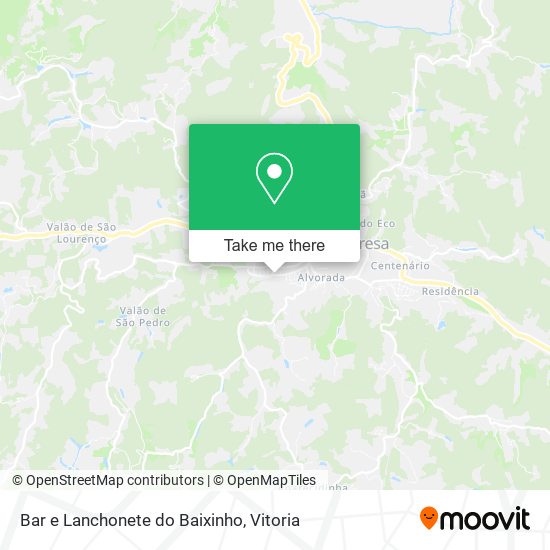 Bar e Lanchonete do Baixinho map