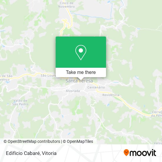 Edifício Cabaré map