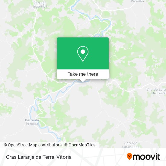 Cras Laranja da Terra map