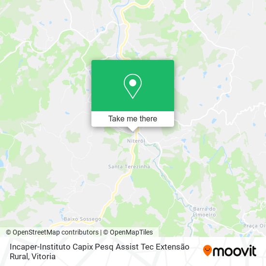 Incaper-Instituto Capix Pesq Assist Tec Extensão Rural map