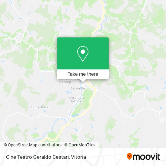 Cine Teatro Geraldo Cestari map