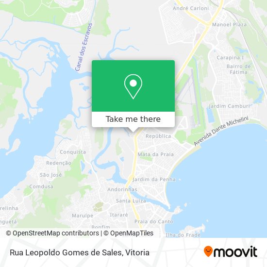 Rua Leopoldo Gomes de Sales map