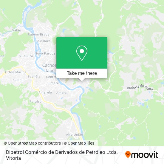 Dipetrol Comércio de Derivados de Petróleo Ltda map