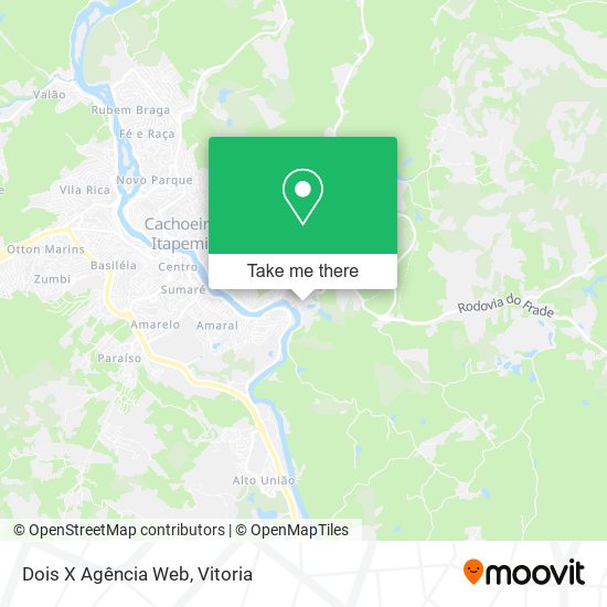 Dois X Agência Web map
