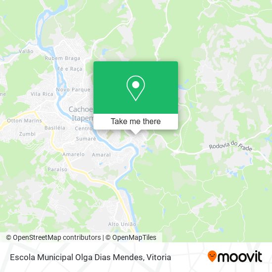 Escola Municipal Olga Dias Mendes map