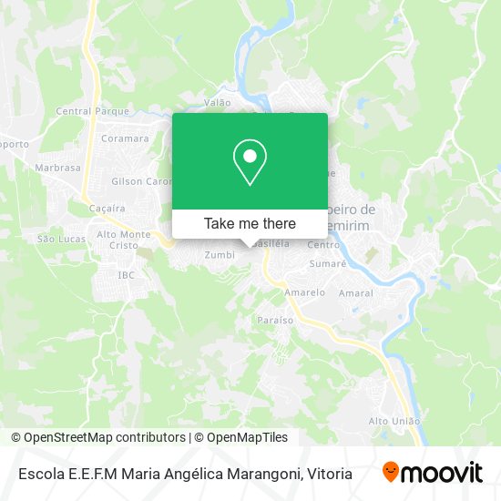 Escola E.E.F.M Maria Angélica Marangoni map