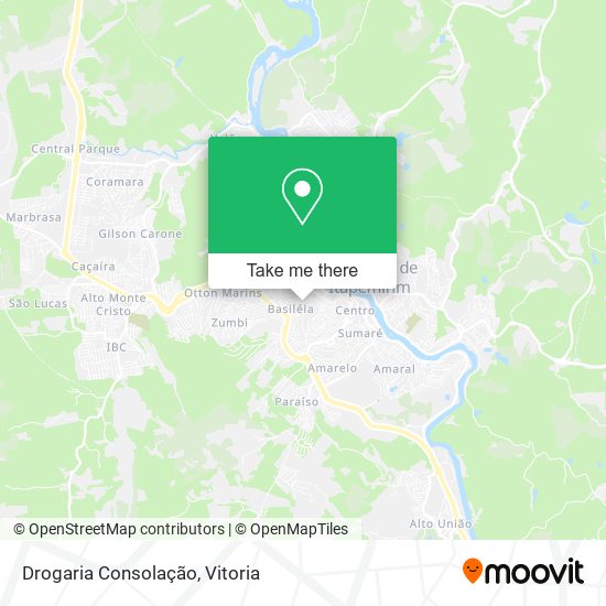 Drogaria Consolação map