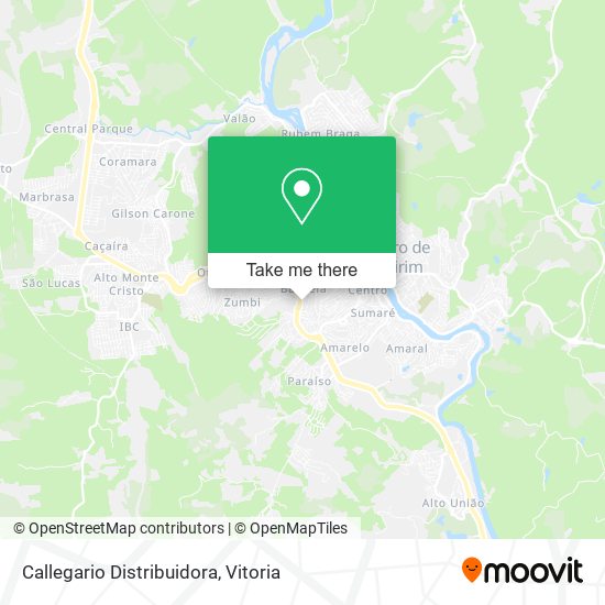 Callegario Distribuidora map