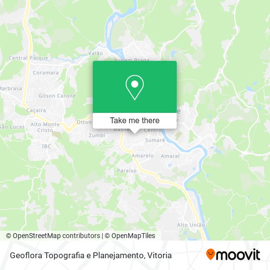 Geoflora Topografia e Planejamento map