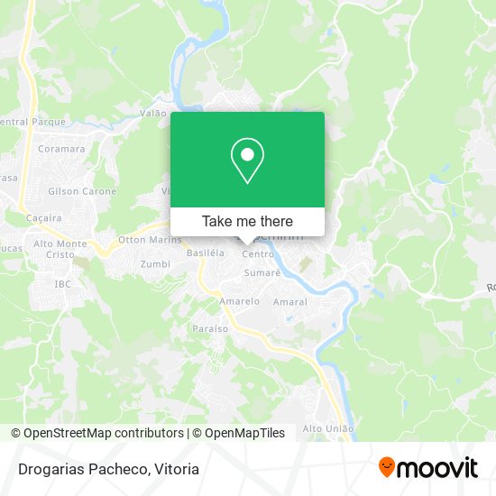 Drogarias Pacheco map