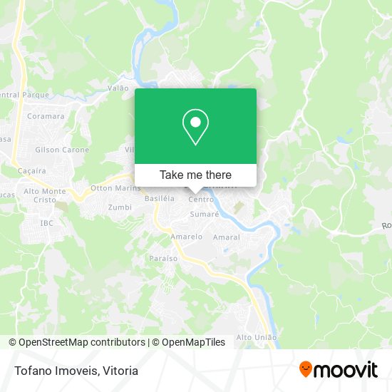 Tofano Imoveis map