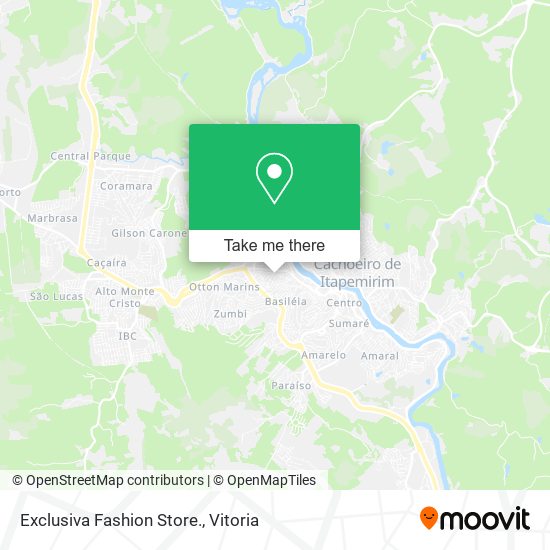 Exclusiva Fashion Store. map