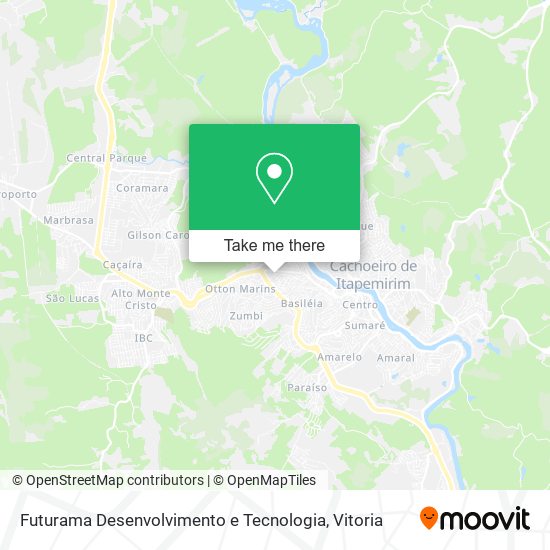 Futurama Desenvolvimento e Tecnologia map