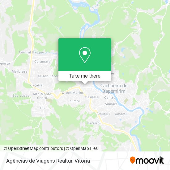 Agências de Viagens Realtur map
