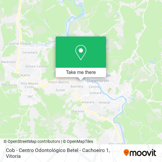 Cob - Centro Odontológico Betel - Cachoeiro 1 map