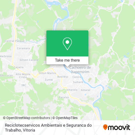 Reciclotecservicos Ambientais e Seguranca do Trabalho map