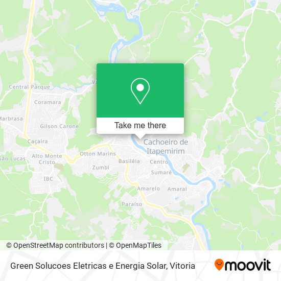 Green Solucoes Eletricas e Energia Solar map