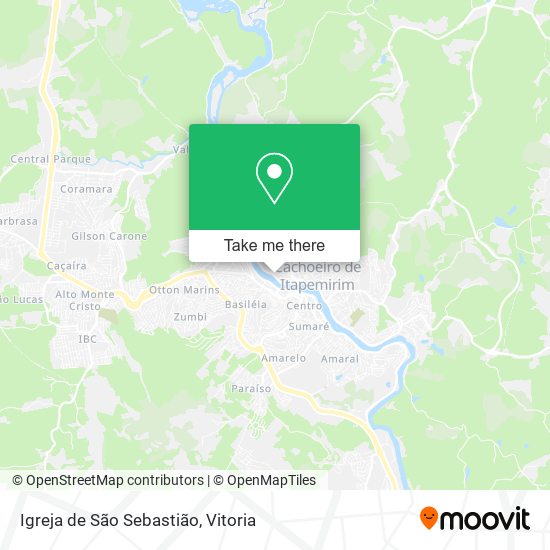 Igreja de São Sebastião map