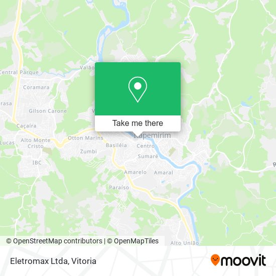 Mapa Eletromax Ltda