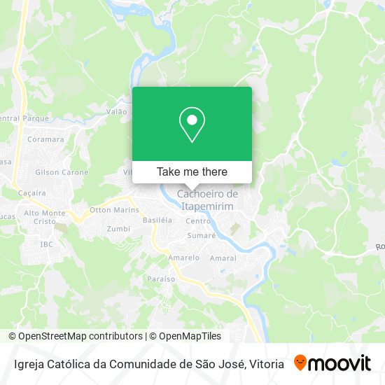 Igreja Católica da Comunidade de São José map