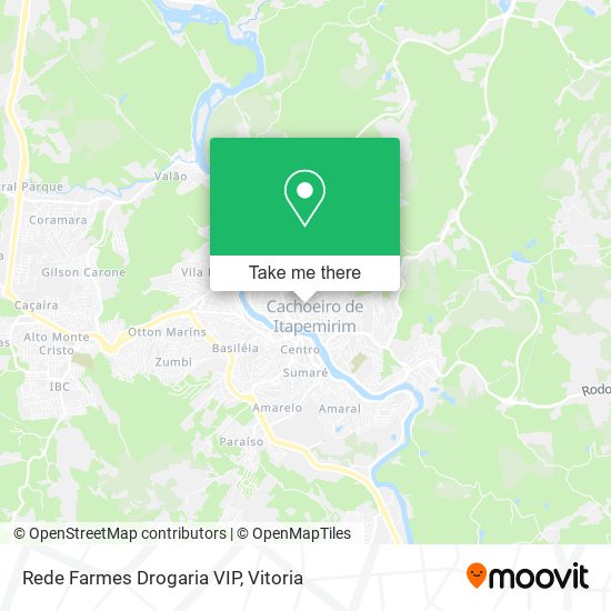 Rede Farmes Drogaria VIP map