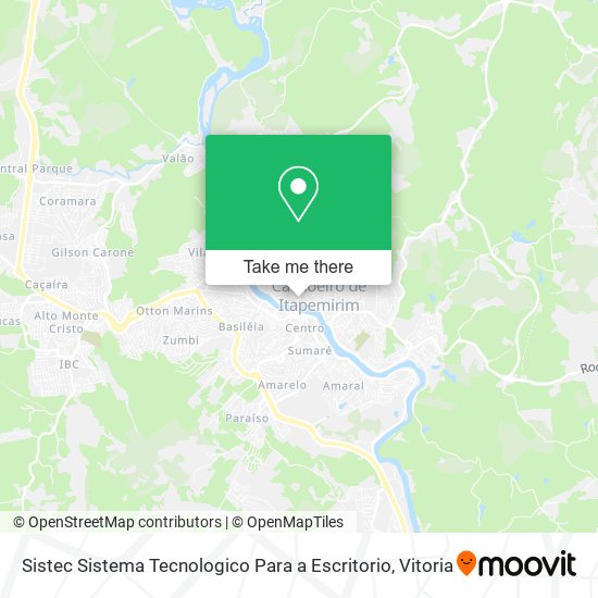 Sistec Sistema Tecnologico Para a Escritorio map