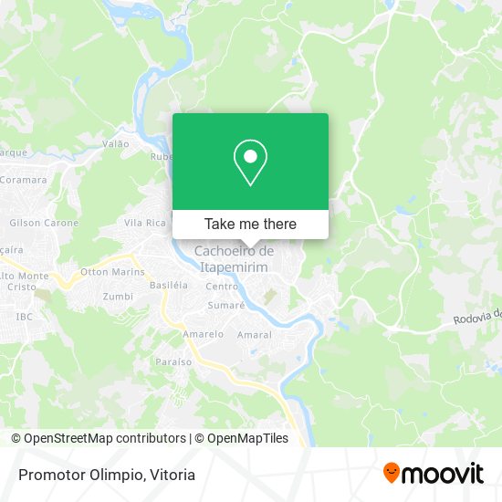 Promotor Olimpio map