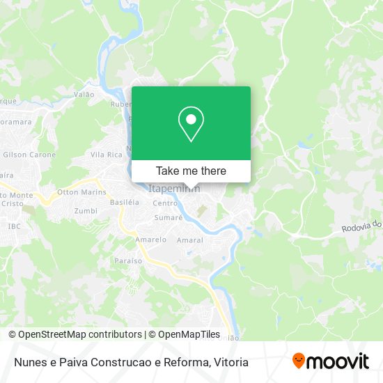 Nunes e Paiva Construcao e Reforma map