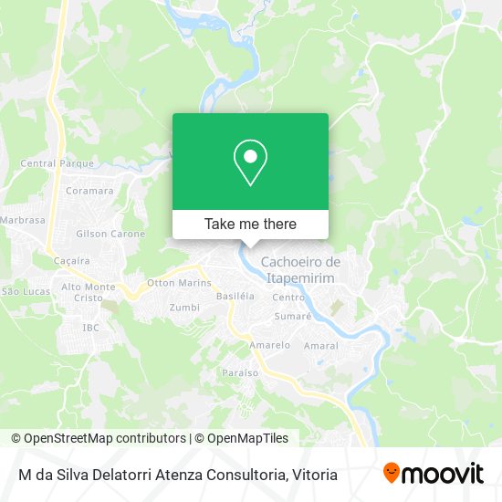 M da Silva Delatorri Atenza Consultoria map