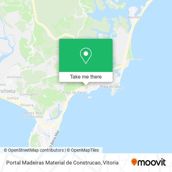 Portal Madeiras Material de Construcao map