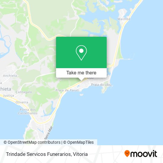 Trindade Servicos Funerarios map
