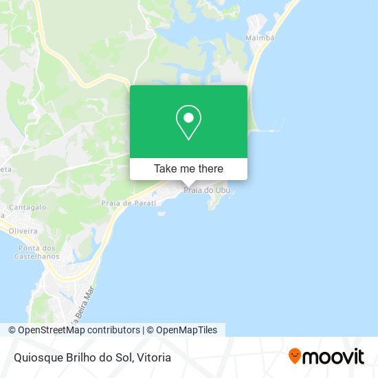 Quiosque Brilho do Sol map