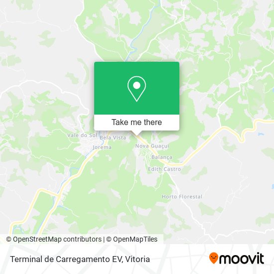 Terminal de Carregamento EV map