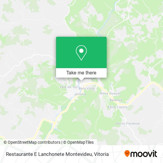 Restaurante E Lanchonete Montevideu map